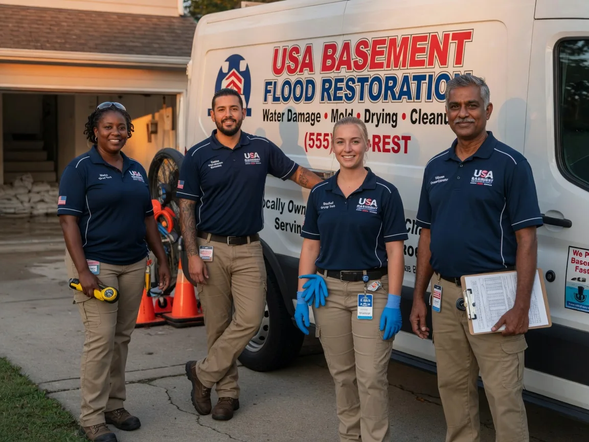 Basement Flood Cleanup company in Larrabee, IA