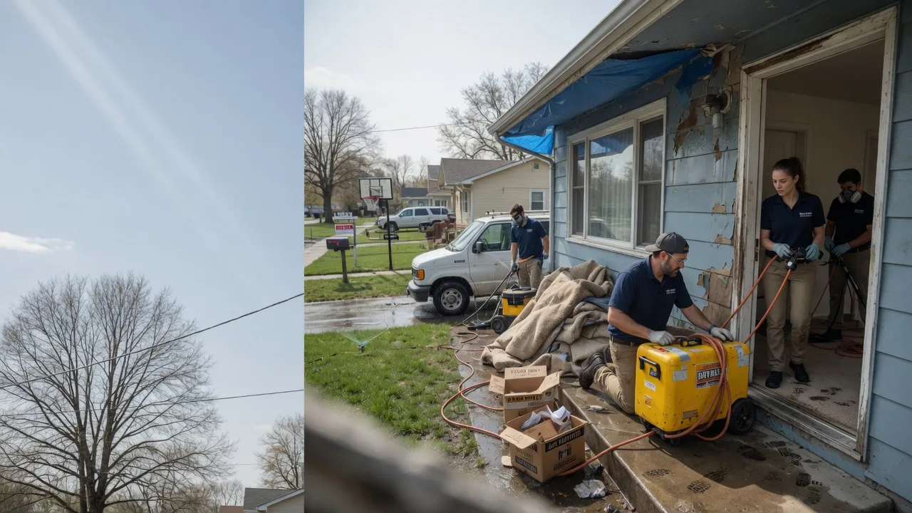 Basement Flood Cleanup in Larrabee, IA near me